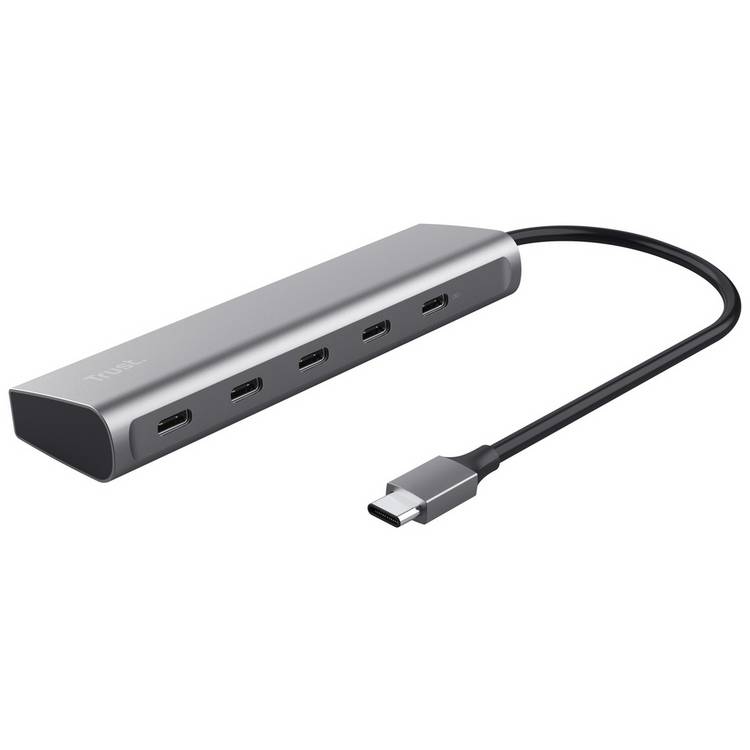 Trust Halyx 5 Port USB-C Hub, UK version