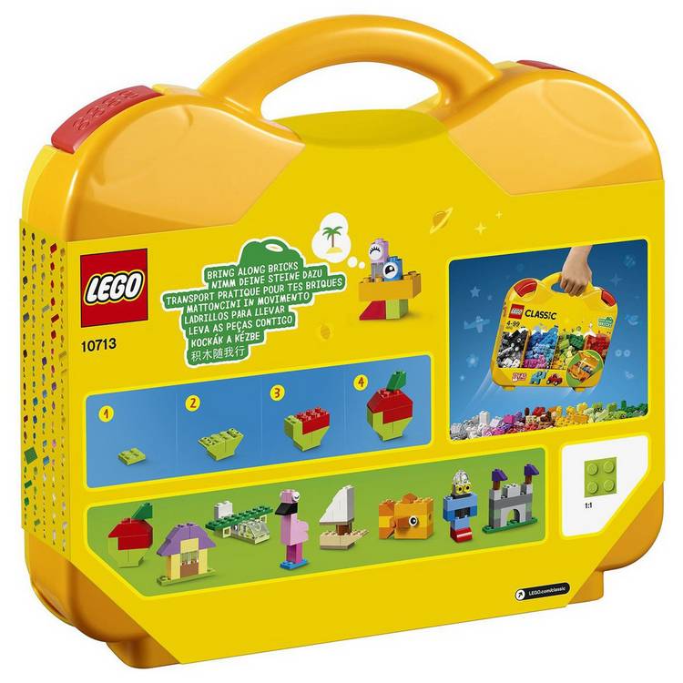 LEGO Classic Creative Suitcase 10713 building bricks set, UK version