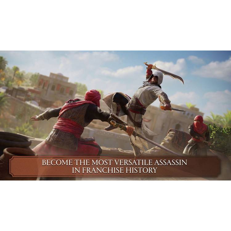 Assassin's Creed Mirage PS5 game, imported from the UK