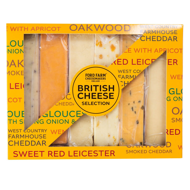 Ford Farm British cheese selection 12 x 200g - British product