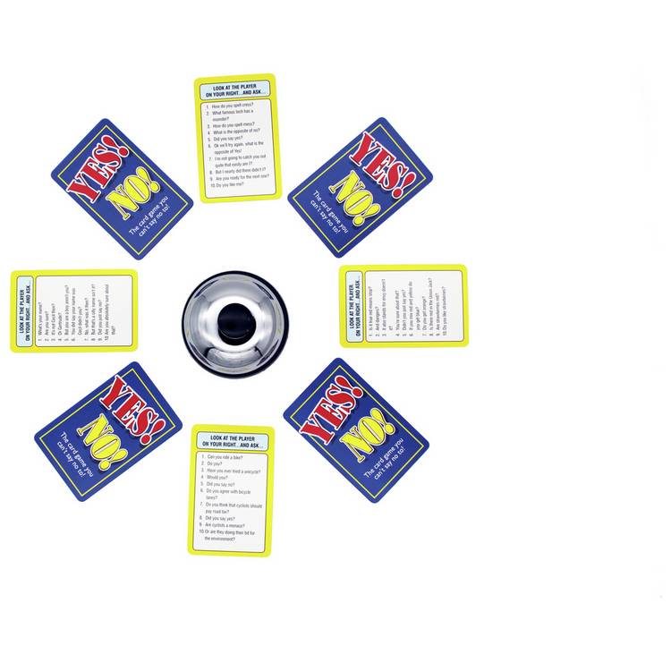 Yes! No! family card game (British brand)