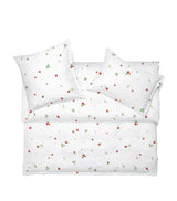 Harrods Schlossberg Cotton June Strawberry King Oxford Pillowcase (50cm x 90cm)- Buy online at McGrocer