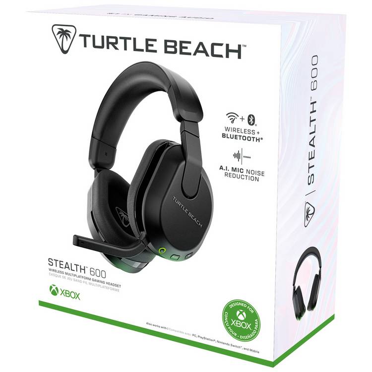 Turtle Beach Stealth 600 Gen 3 wireless gaming headset over-ear, UK version