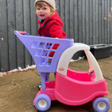 Little Tikes Princess Cozy Coupe shopping cart (British brand)