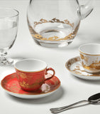 GINORI 1735 Oriente Italiano Rubrum coffee cup, UK version