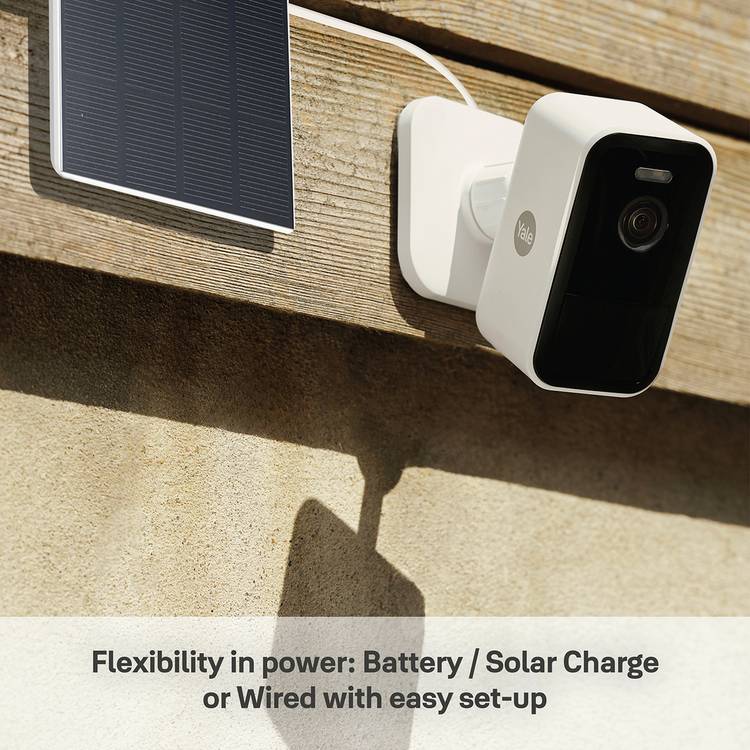Yale smart outdoor security camera, imported from the UK