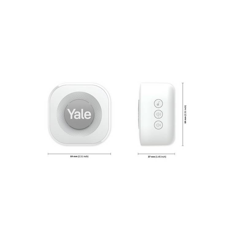 Yale plug-in doorbell chime (British brand)