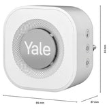 Yale plug-in doorbell chime (British brand)