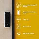 Yale smart video doorbell and chime - British product