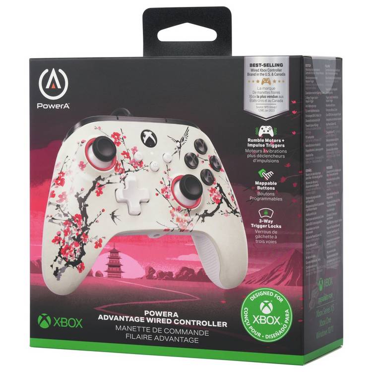 PowerA Xbox wired controller Nirvana, UK version