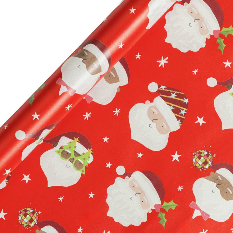 Home Family Christmas wrapping paper set 3 rolls (British brand)