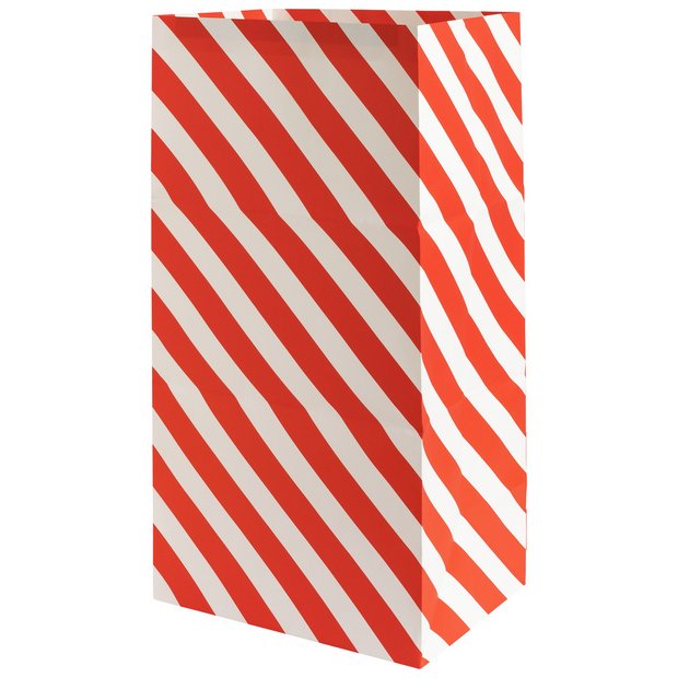 Home giant candy stripe paper gift bag 70cm (British brand)