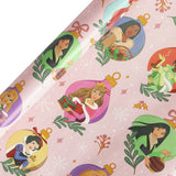 Disney Princess wrapping paper set 2 rolls 3m - British product