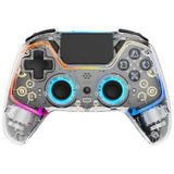 Deltaco wireless PS4 controller transparent, imported from the UK