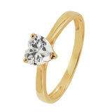 Argos Revere 9ct Gold Cubic Zirconia Engagement Ring- Buy online at McGrocer