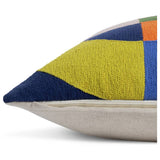 Habitat 60 Levi embroidered cushion 43x43cm - British product