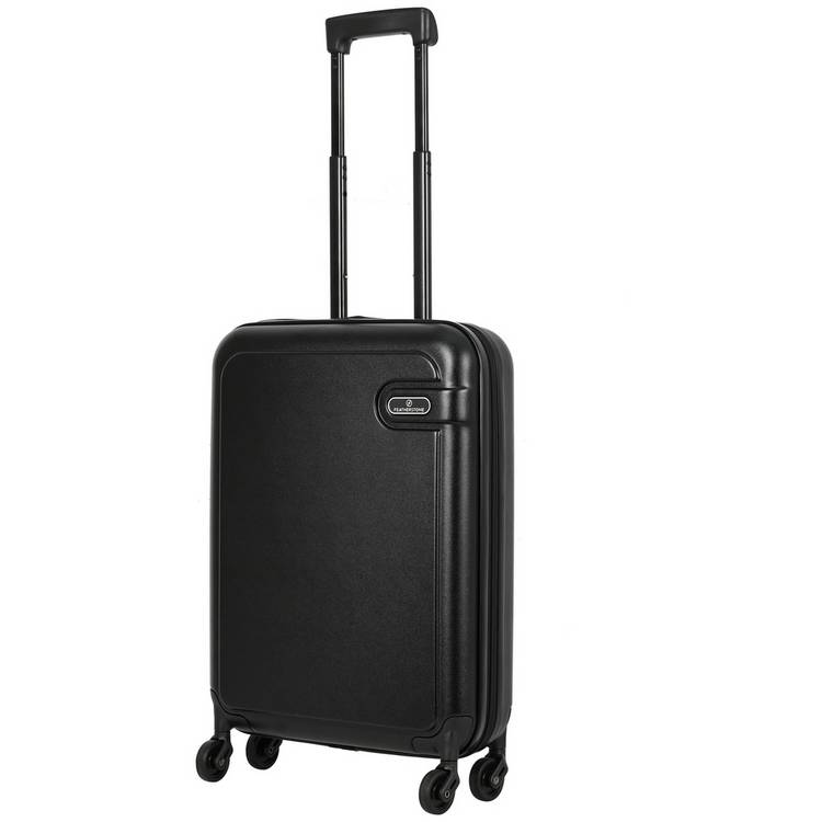 Featherstone foldable suitcase black cabin size, imported from the UK