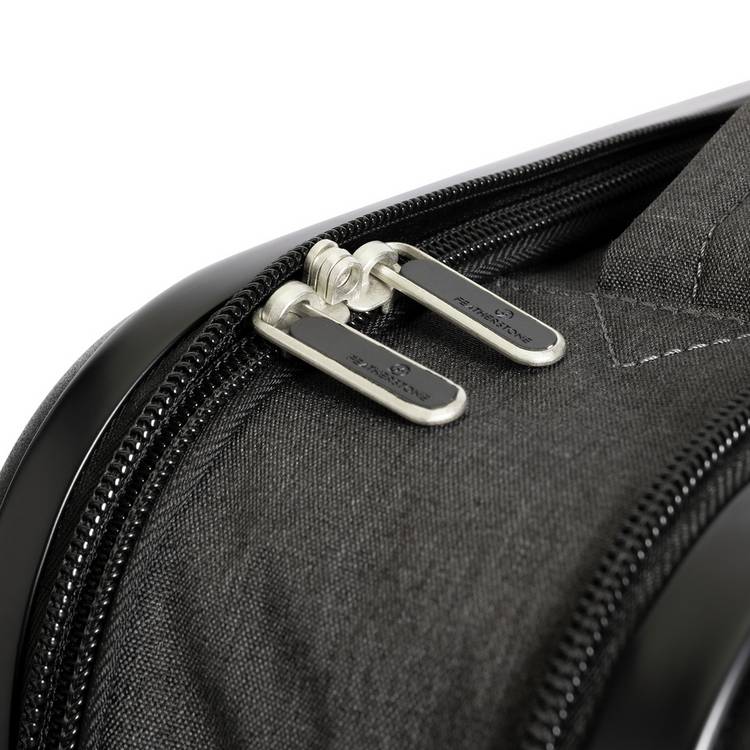 Featherstone foldable suitcase black cabin size, imported from the UK