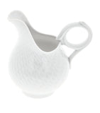 Meissen Waves Relief bisque porcelain creamer (British brand)