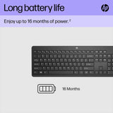 HP black wireless keyboard 230, UK version