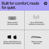 HP black wireless keyboard 230, UK version