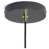 Habitat Spun Cone pendant light black - British product