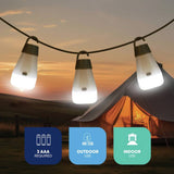 Streetwize camping orb lights set three colour changing (British brand)