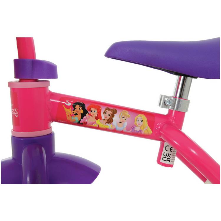 Disney Princess 2-in-1 balance and beginner bike 10 inch, UK version