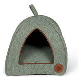Argos Petface Sage Herringbone Igloo Cat Bed Medium- Buy online at McGrocer
