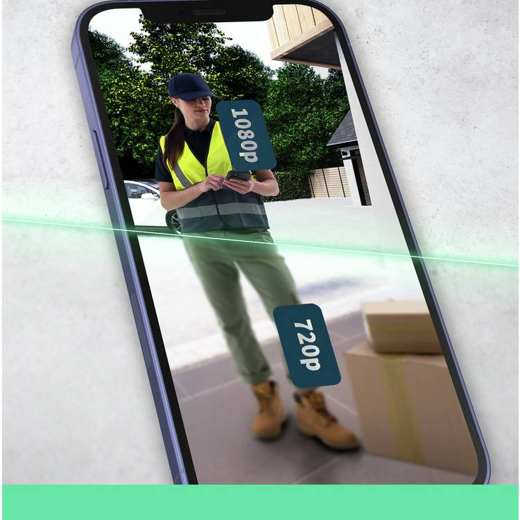 Arlo Essential HD 4-in-1 Smart Video Doorbell, UK version
