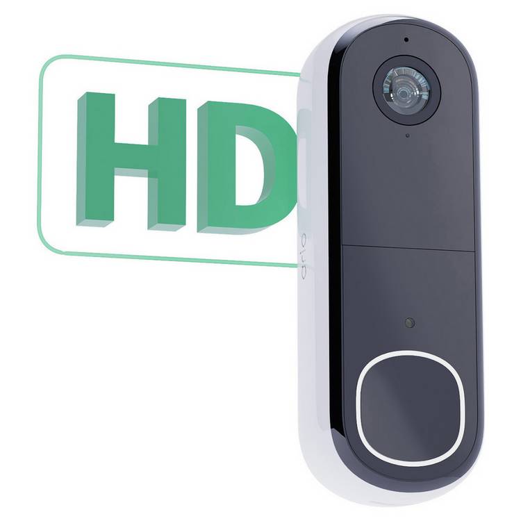 Arlo Essential HD 4-in-1 Smart Video Doorbell, UK version