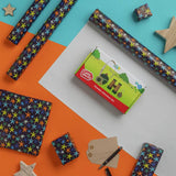 Argos Home multi-star wrapping paper 10m roll - British brand