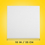LEGO white baseplate 32x32 building board (British brand)