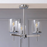Argos Home uplighter ceiling light chrome finish - British product