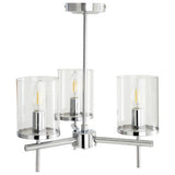 Argos Home uplighter ceiling light chrome finish - British product