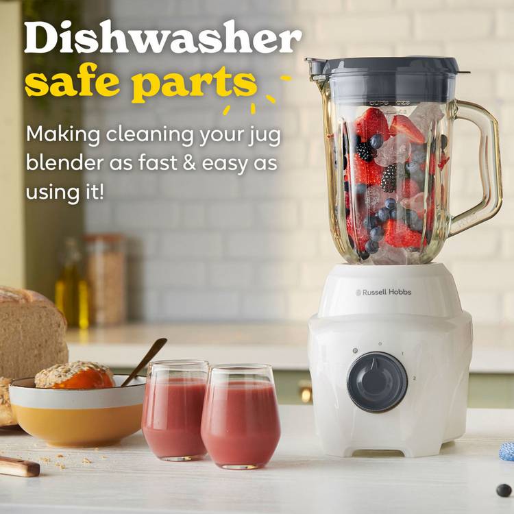 Russell Hobbs Go Create 1.5L glass jug blender (British brand)