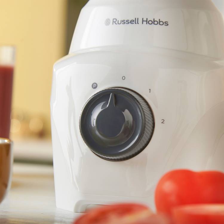 Russell Hobbs white jug blender 1.65 litre - British product