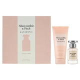 Abercrombie & Fitch Authentic Woman fragrance gift set 50ml EDP 200ml lotion (British brand)