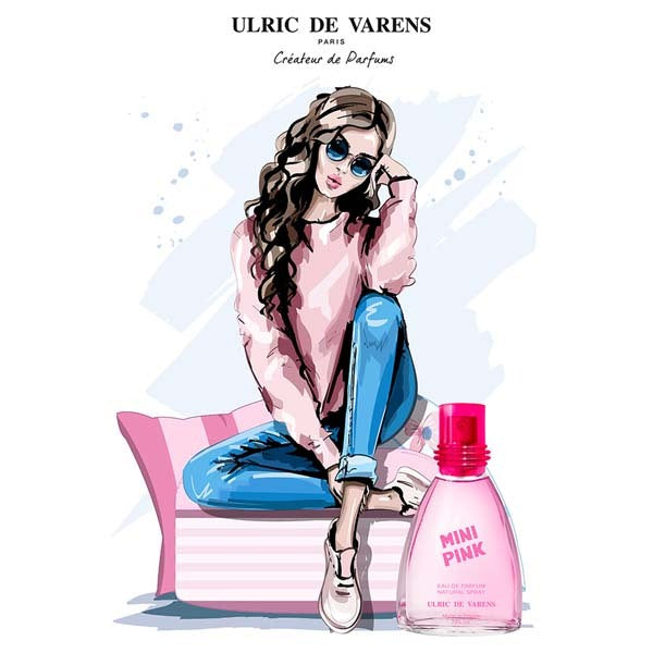 UDV Mini Pink Eau de Parfum 25ml, imported from the UK