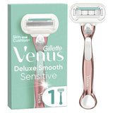 Venus Deluxe Smooth Sensitive RoseGold Razor GOODS Boots