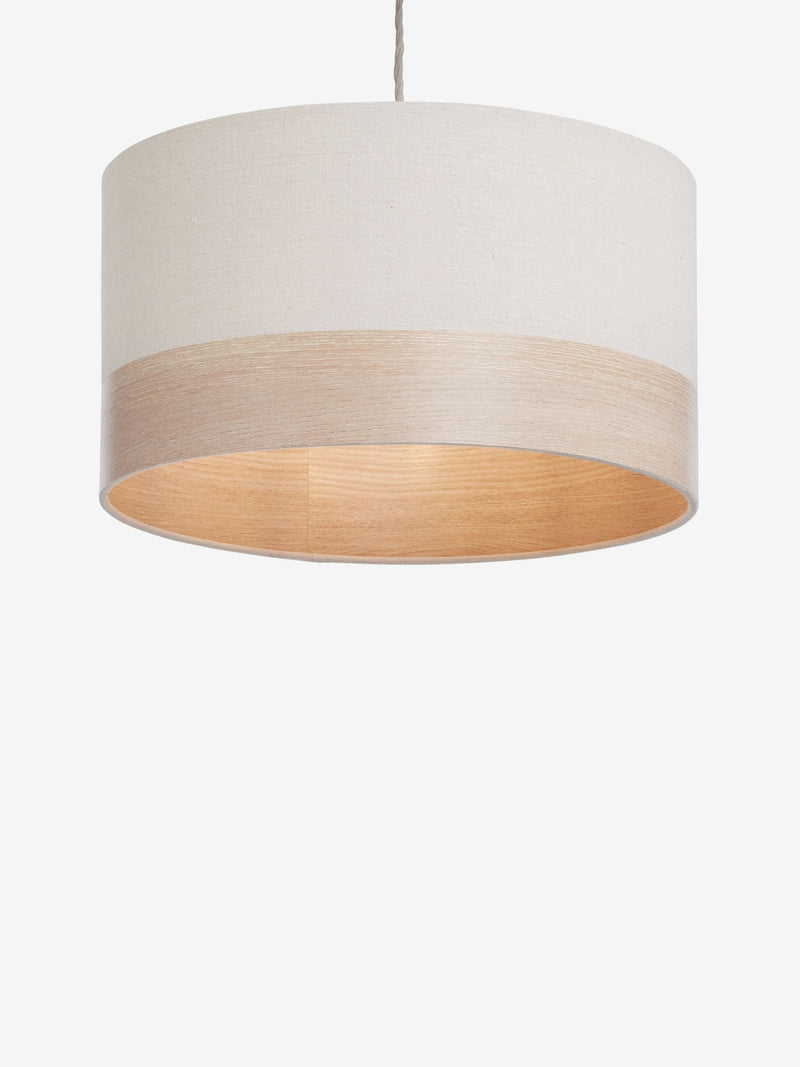 Natural Malmo Easy Fit lamp shade 40cm (British brand)