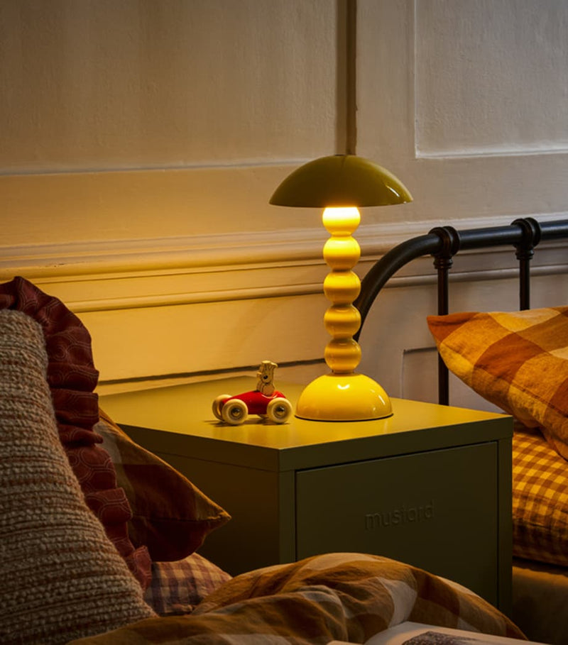 Addison Ross Bobbin rechargeable LED lamp 30cm, imported from the UK