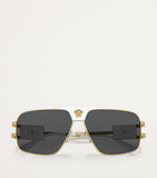 Versace steel sunglasses model 0VE2251, imported from the UK