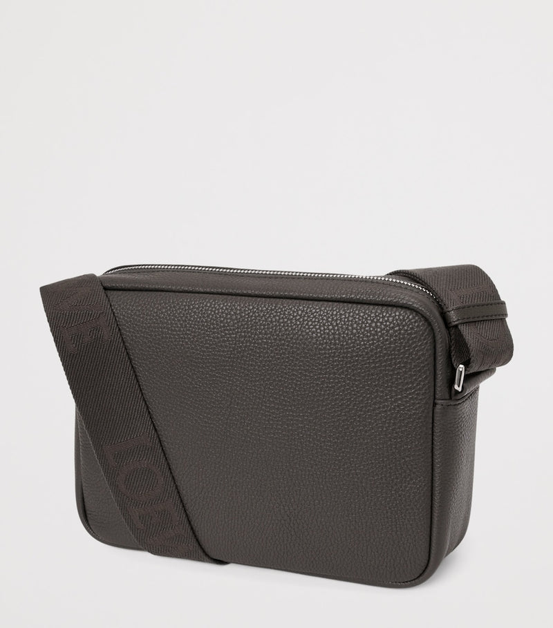 LOEWE Pebble leather messenger bag medium size (British brand)