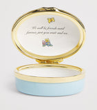 Halcyon Days enamel Winnie the Pooh box small, UK version