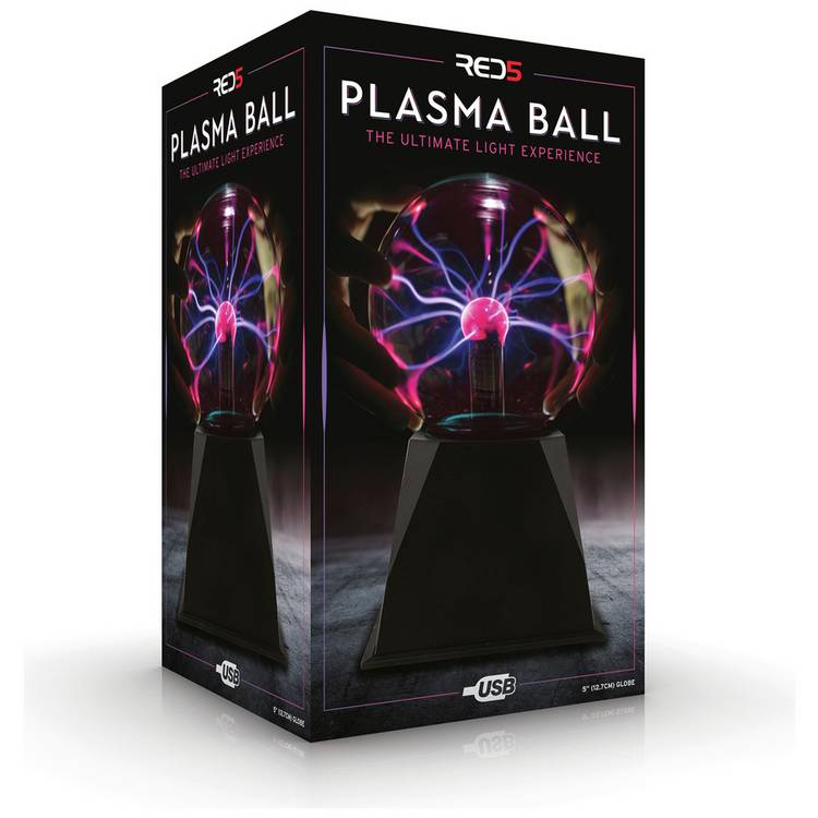 RED5 USB plasma ball light with stand (British brand)