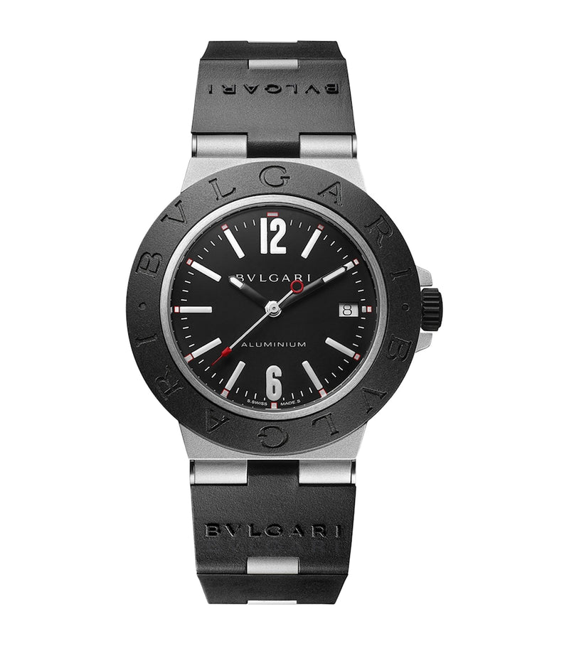 Bvlgari Aluminium Titanium Watch 40mm (British brand)