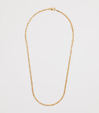 Suzanne Kalan 18kt yellow gold block chain necklace, UK version