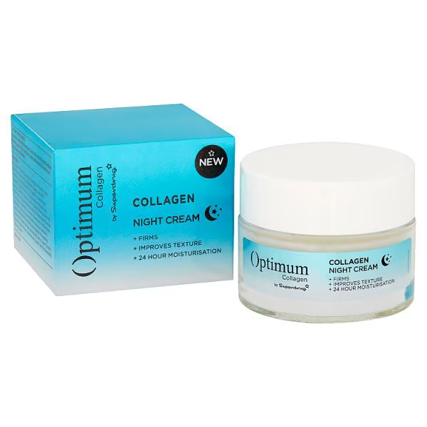 Collagen Night Face Cream 50ml, imported from the UK