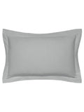 Bedeck of Belfast grey Bob 600 thread count cotton pillowcase (British brand)